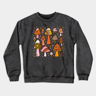 Mushroom Ornaments Crewneck Sweatshirt